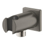 Подключение для душевого шланга GROHE Rainshower с держателем ручного душа, темный графит, матовый (26659AL0)
