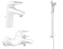 Готовый комплект для ванной комнаты GROHE Eurostyle, белая луна (NB0019)
