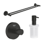 Набор аксессуаров GROHE Essentials, матовый черный (NA0001)