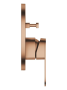 Внешняя часть смесителя для ванны GROHE Plus с переключателем на 2 положения, теплый закат матовый (24060DL4)