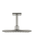 Верхний душ GROHE Rainshower SmartActive 310 Cube, 2 режима, 142 мм, сатиновая сталь (26481MS0)