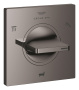 Внешняя часть переключателя потоков GROHE Allure на 3 положения, темный графит глянец (19590A01)