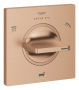 Внешняя часть переключателя потоков GROHE Allure на 3 положения, теплый закат матовый (19590DL1)