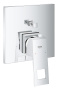 Внешняя часть смесителя для ванны GROHE Eurocube с переключателем на 2 положения, хром (24062000)