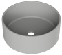 Раковина накладная Aqueduto ESPIRAL, D400, серый матовый (ESP0130)