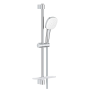 Душевой гарнитур GROHE Tempesta Cube 110 с мыльницей, 3 режима струи, душевая штанга 600 мм, 7,4 л/мин, хром (27576003/U1), уцененный товар