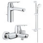 Готовый комплект для ванной комнаты GROHE Eurosmart Cosmopolitan, хром (1000179)