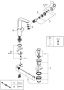 Смеситель для раковины GROHE Eurostyle, L-size, хром (23569003)