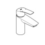 Смеситель для раковины GROHE Eurosmart, S-size, хром (24192003)