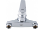 Смеситель для ванны GROHE BauFlow, хром (23756000/U2), уцененный товар