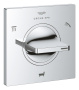 Внешняя часть переключателя потоков GROHE Allure на 3 положения, хром (19590001)