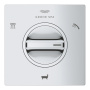 Внешняя часть переключателя потоков GROHE Allure на 3 положения, хром (19590001)