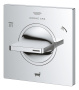 Внешняя часть переключателя потоков GROHE Allure на 3 положения, хром (19590001)