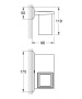 Стакан для зубных щеток с держателем и полочкой GROHE Allure Brilliant, хром (40503000)