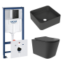 Комплект инсталляции GROHE Solido 38811KF0 с унитазом Aqueduto MACIO Plus MACТ0240 и раковиной Aqueduto ESPIRAL ESP0340 (NW0395)
