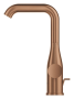 Смеситель для раковины GROHE Essence с донным клапаном, L-Size, теплый закат, матовый (24174DE1)
