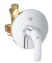 Смеситель для ванны GROHE Eurosmart в комплекте с монтажной частью, хром (33305002)