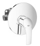 Смеситель для душа GROHE Eurosmart скрытого монтажа, в комплекте с монтажной частью, хром (33556002)
