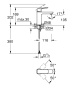 Смеситель для раковины GROHE Cubeo, M-size, черный (1017552430)