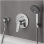 Ручной душ GROHE Vitalio Start 100, 3 режима, хром/черный (26031000)