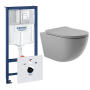 Комплект инсталляции GROHE Rapid SL 38775001 с унитазом Aqueduto OVO OVO0130 и сиденьем с микролифтом (NW0240)