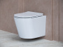 Подвесной унитаз Ceramicanova Балеарика безободковый, белый (CN6000)