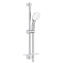 Душевой гарнитур GROHE Tempesta 110 с мыльницей, 3 режима струи, душевая штанга 600 мм, 7,4 л/мин, хром (26918003)