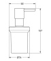Дозатор жидкого мыла GROHE Essentials, хром (40394001)
