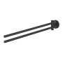 Держатель для полотенца GROHE Essentials, 439 мм, матовый чёрный (1024672430)