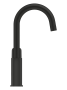 Смеситель для раковины GROHE Cubeo с донным клапаном, L-size, матовый черный (1017712430)