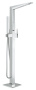 Внешняя часть смесителя для ванны GROHE Allure Brilliant напольного монтажа, хром (23119000)