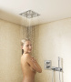 Внешняя часть термостата для ванны GROHE Grohtherm F на 2 потребителя, хром (27618000)