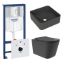 Комплект инсталляции GROHE Rapid SL NW0145/S с унитазом Aqueduto MACIO Plus MACT0240 и раковиной Aqueduto ESPIRAL ESP0340 (NW0397)