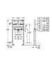 Система инсталляции для раковины GROHE Rapid SL (38541000)