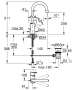 Готовый комплект для ванной комнаты GROHE BauEdge, хром (NB0050)