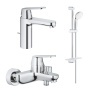 Готовый комплект для ванной комнаты GROHE Eurosmart Cosmopolitan, хром (1000179)