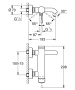 Смеситель для ванны GROHE Essence, теплый закат матовый (33624DL1)