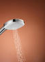 Душевой гарнитур GROHE Tempesta Cube 110 с мыльницей, 2 режима струи, душевая штанга 600 мм, 7,4 л/мин, хром (26907003)