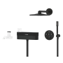 Душевая система GROHE SmartControl Purefoam с термостатом для душа, фантомный черный (105812KF00)