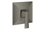 Внешняя часть смесителя для душа GROHE Allure Brilliant, темный графит матовый (24071AL0)
