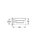 Мыльница с держателем, GROHE Essentials, хром, (40444001)