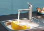 Смеситель для кухни GROHE Eurosmart Cosmopolitan, суперсталь (30193DC0)