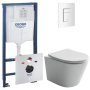 Комплект инсталляции GROHE Rapid SL 3 в 1 с унитазом Балеарика CN6000 и звукоизоляционным комплектом (NW0832)