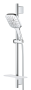 Душевой гарнитур GROHE Rainshower SmartActive 130 Cube, 3 вида струй, хром (26583000)