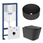 Комплект инсталляции GROHE Rapid SL 38772SH0 с унитазом Aqueduto MACIO Plus MACТ0240 и раковиной Aqueduto ESPIRAL D400 ESP0140 (NW0436)
