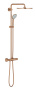 Душевая система GROHE Euphoria System 310 с термостатом для душа, теплый закат матовый (26075DL0)