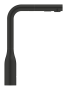 Смеситель для кухни GROHE Essence с вытяжным душем, матовый черный (302702430)