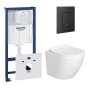 Комплект инсталляции GROHE 38811KF0 с унитазом AQUAme AQM2002PRO и сиденьем с микролифтом (NW0173)