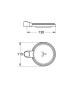 Мыльница для душевых штанг GROHE Relexa (27206000)
