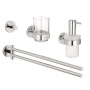 Набор аксессуаров GROHE Essentials New 4 в 1, хром (40846001)